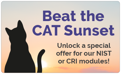 Replace CAT with NIST or CRI and save