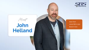 John Helland's SBS CyberSecurity employee testimonial.